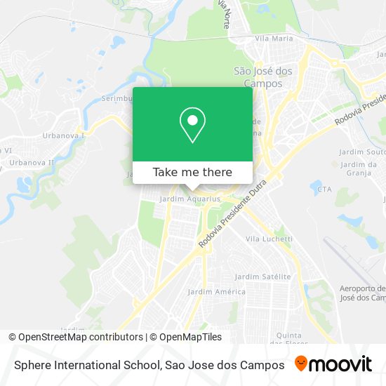 Sphere International School map