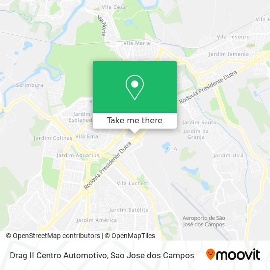 Drag II Centro Automotivo map