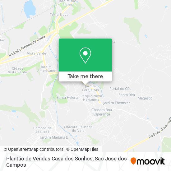 Mapa Plantão de Vendas Casa dos Sonhos