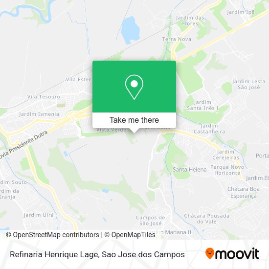 Refinaria Henrique Lage map