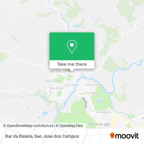 Bar da Baiana map