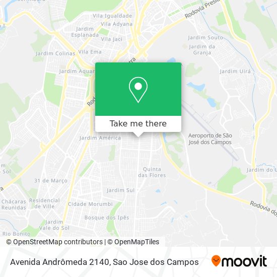 Avenida Andrômeda 2140 map