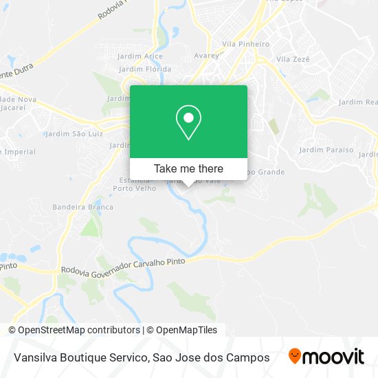 Vansilva Boutique Servico map