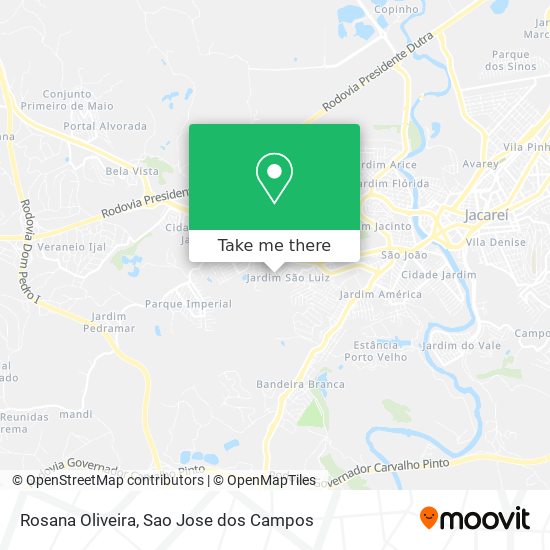 Rosana Oliveira map