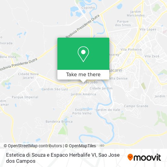 Estetica di Souza e Espaco Herbalife VI map