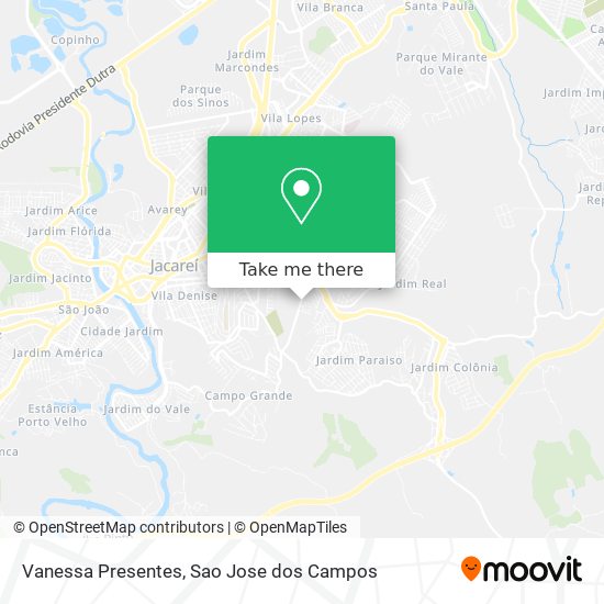 Vanessa Presentes map