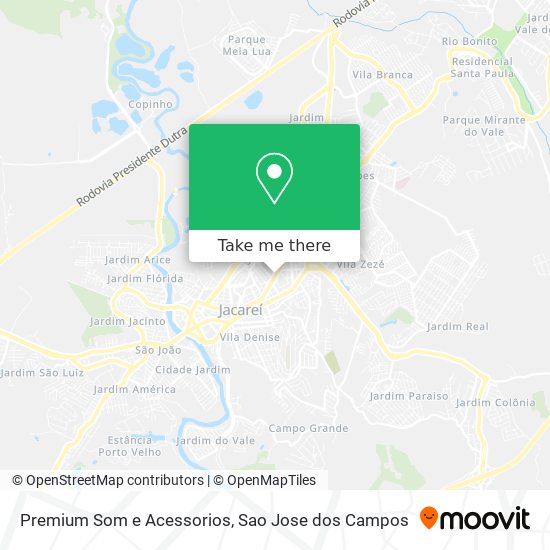 Premium Som e Acessorios map