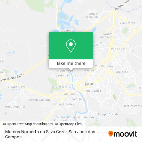 Marcos Norberto da Silva Cezar map