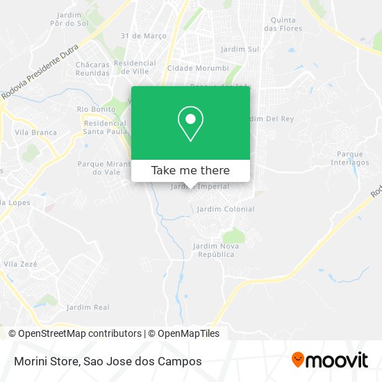 Morini Store map