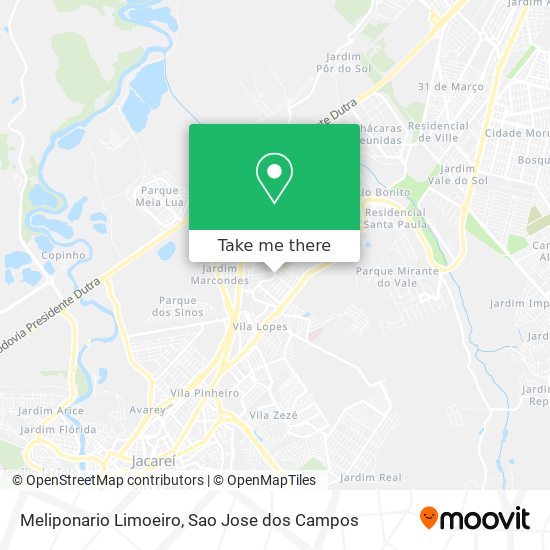 Meliponario Limoeiro map