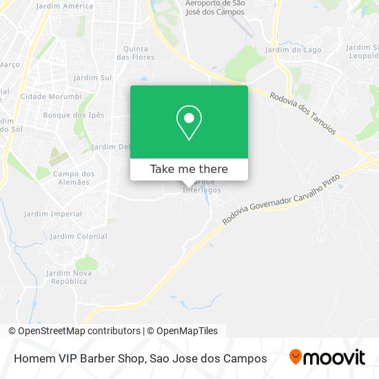 Homem VIP Barber Shop map