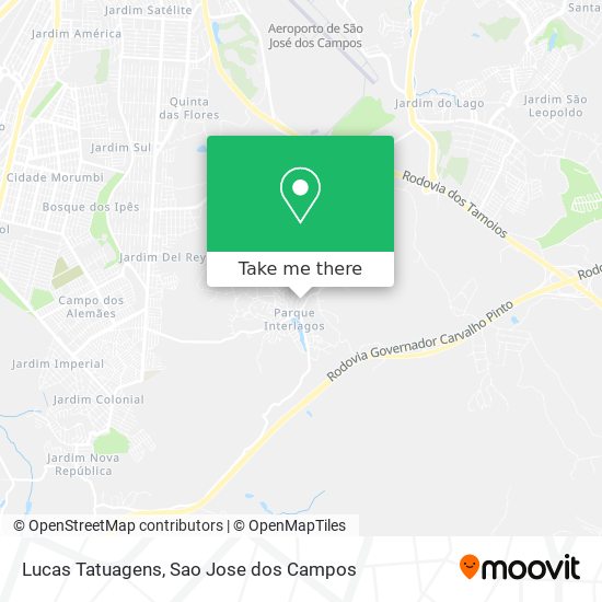 Lucas Tatuagens map