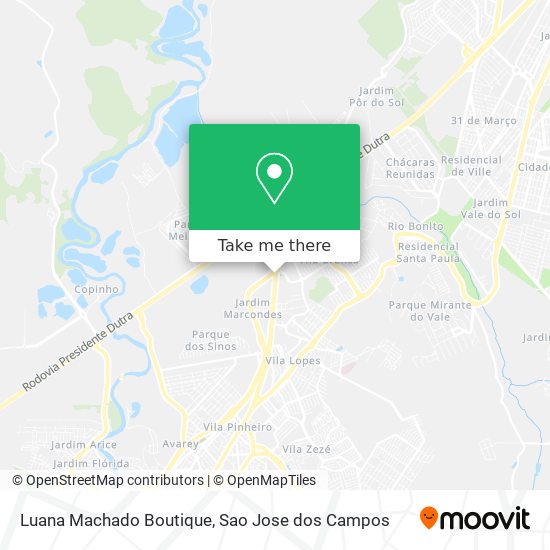 Luana Machado Boutique map