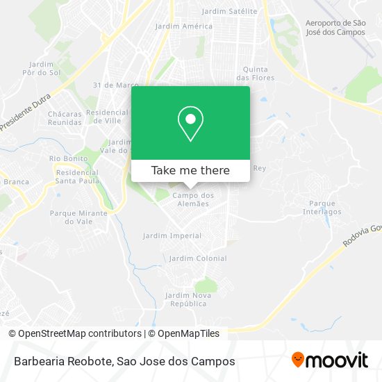 Barbearia Reobote map