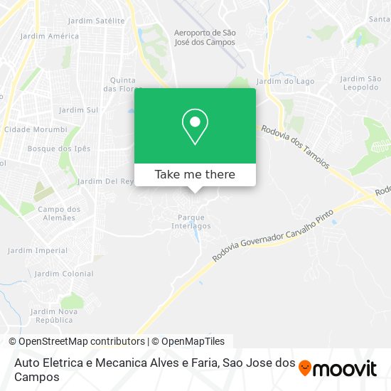 Auto Eletrica e Mecanica Alves e Faria map