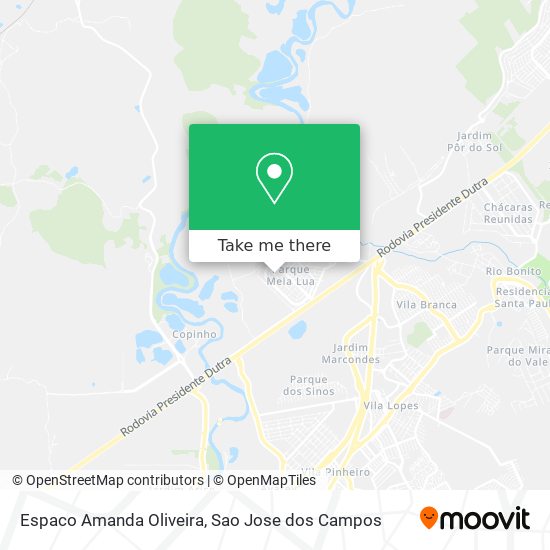 Espaco Amanda Oliveira map