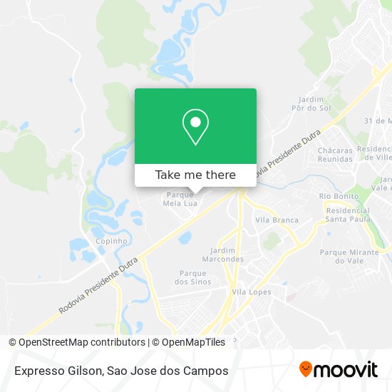 Expresso Gilson map