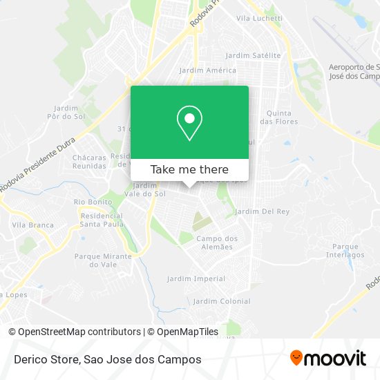 Mapa Derico Store