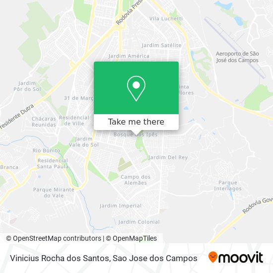 Vinicius Rocha dos Santos map