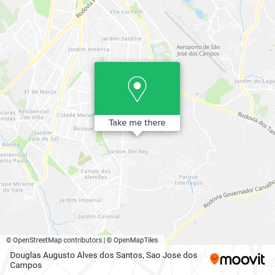 Douglas Augusto Alves dos Santos map