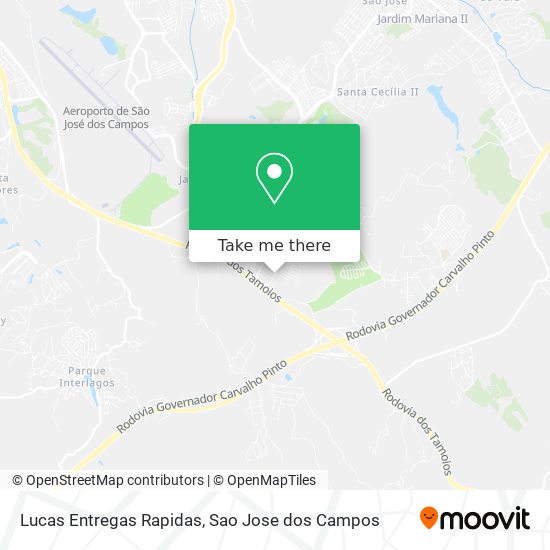 Lucas Entregas Rapidas map