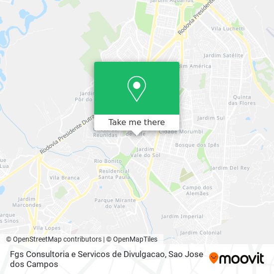 Fgs Consultoria e Servicos de Divulgacao map