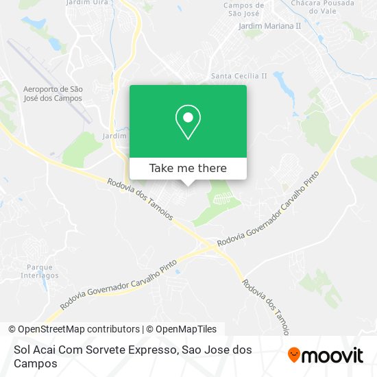 Sol Acai Com Sorvete Expresso map