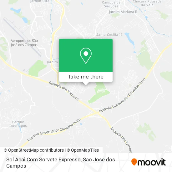 Sol Acai Com Sorvete Expresso map
