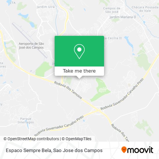 Espaco Sempre Bela map
