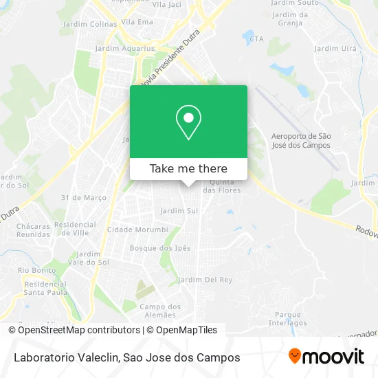 Laboratorio Valeclin map