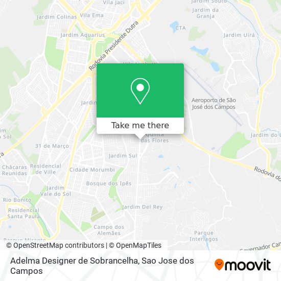 Mapa Adelma Designer de Sobrancelha