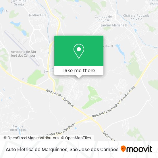 Auto Eletrica do Marquinhos map