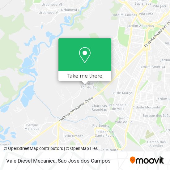 Vale Diesel Mecanica map