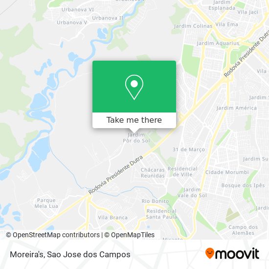 Mapa Moreira's