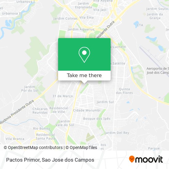 Pactos Primor map
