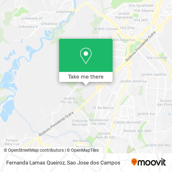 Fernanda Lamas Queiroz map