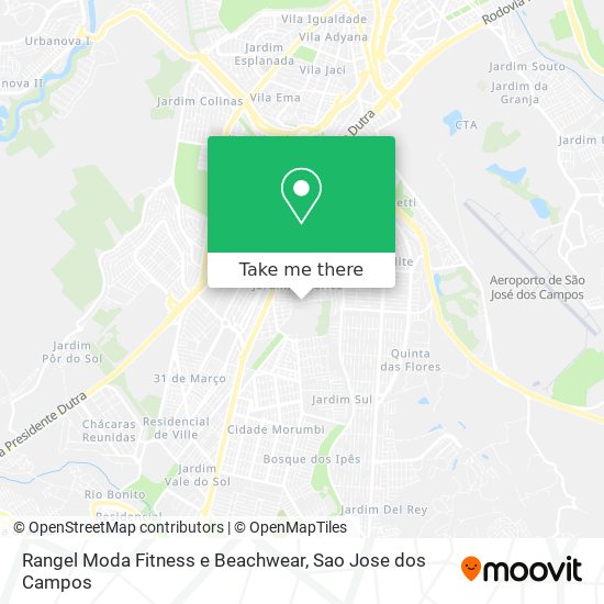 Rangel Moda Fitness e Beachwear map