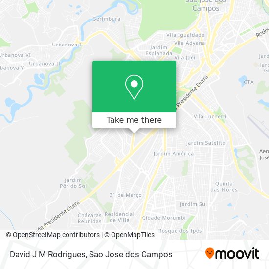 David J M Rodrigues map