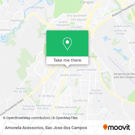 Amonela Acessorios map