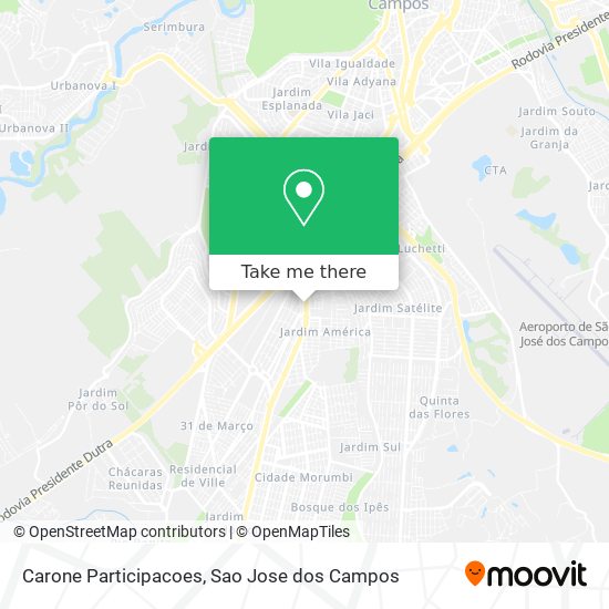 Carone Participacoes map