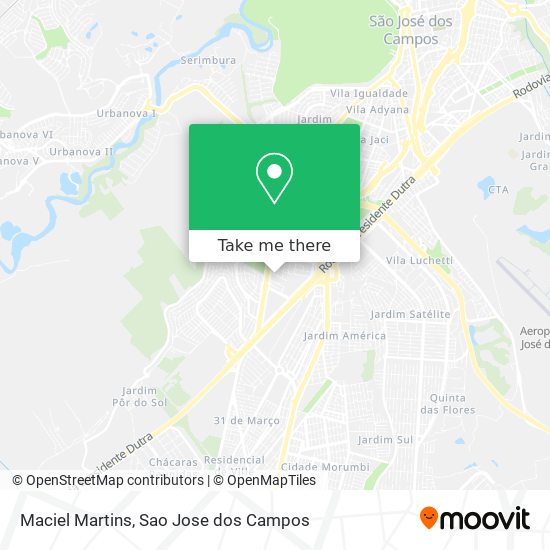 Maciel Martins map