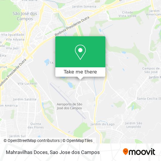 Mahravilhas Doces map