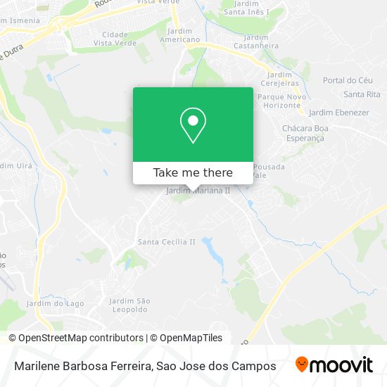 Marilene Barbosa Ferreira map