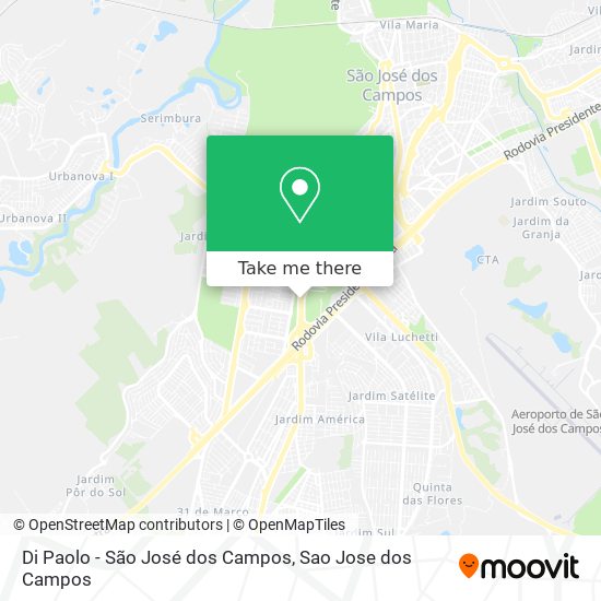 Di Paolo - São José dos Campos map