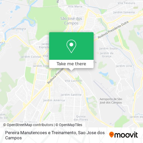 Pereira Manutencoes e Treinamento map