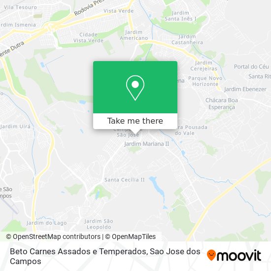 Beto Carnes Assados e Temperados map