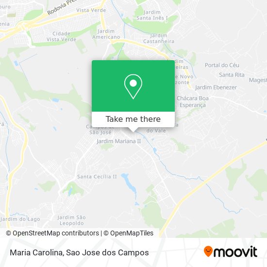 Maria Carolina map