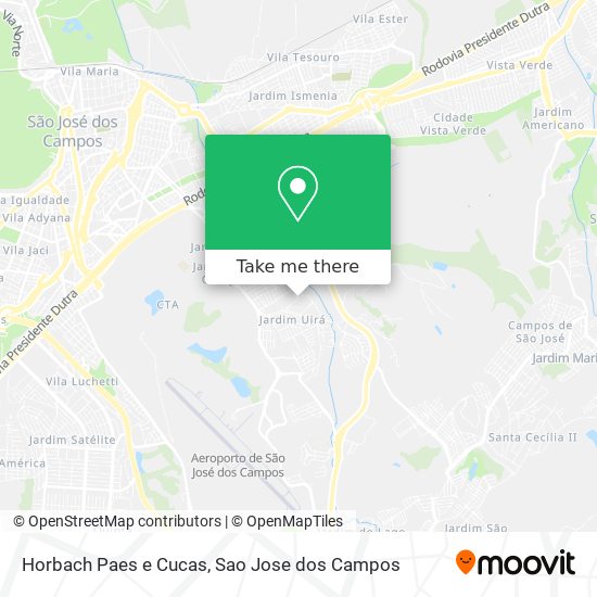 Horbach Paes e Cucas map