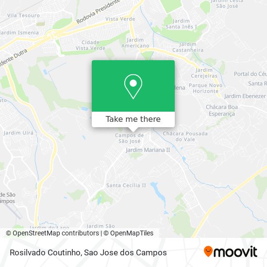 Rosilvado Coutinho map