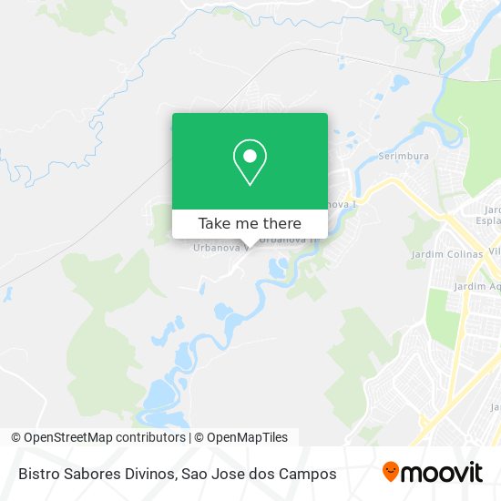 Bistro Sabores Divinos map